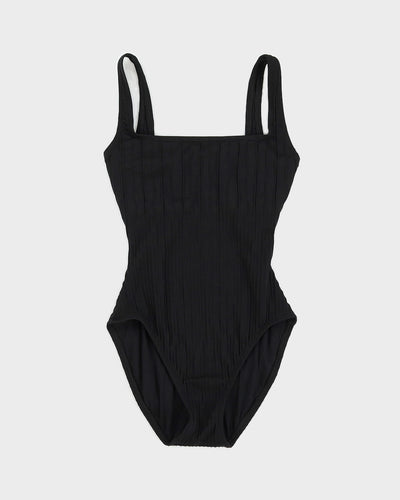 80s Anne Cole Black Swimsuit - S
