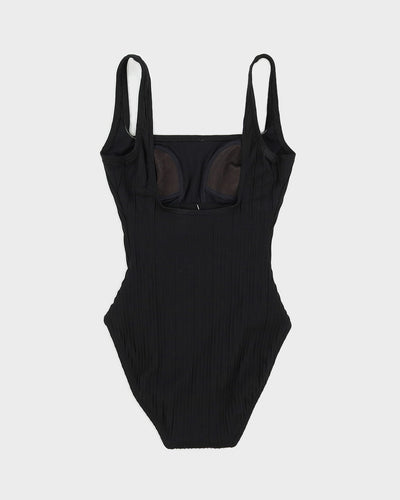 80s Anne Cole Black Swimsuit - S