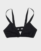 Lululemon Black Caged Back Bikini Top - XS