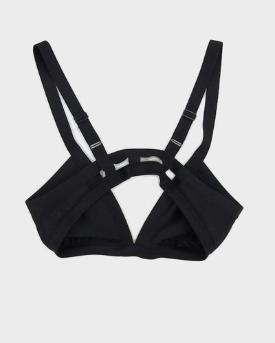 Lululemon Black Caged Back Bikini Top - XS