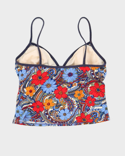 Vintage 90s Baltex Floral Bikini Cami - M/L