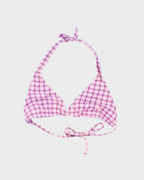 Vintage 90s Old Navy Checked Bikini Top - M