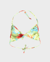 Vintage 90s Xhilaration Shimmery Floral Bikini Top - XL