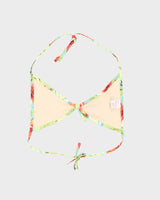 Vintage 90s Xhilaration Shimmery Floral Bikini Top - XL