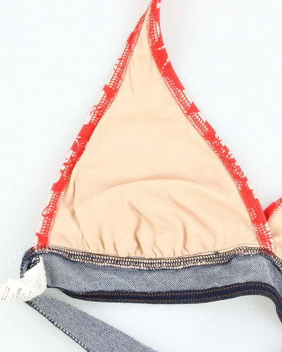 Vintage Y2k 00s Ocean Gear Bikini Top - L