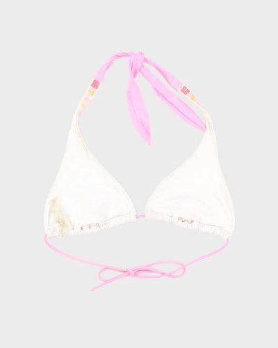 Vintage Y2k 00s Victoria's Secret Sequin Bikini Top - M
