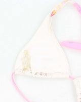 Vintage Y2k 00s Victoria's Secret Sequin Bikini Top - M