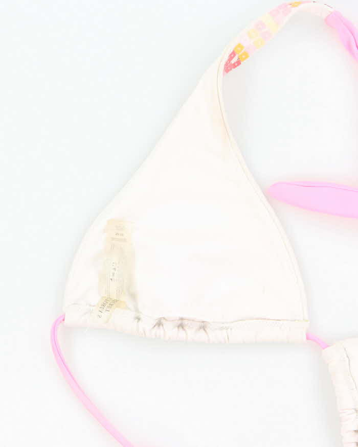Vintage Y2k 00s Victoria's Secret Sequin Bikini Top - M