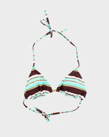 Vintage Y2k 00s Agua Funky Bikini Top - S