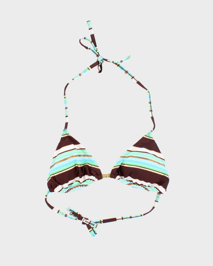 Vintage Y2k 00s Agua Funky Bikini Top - S