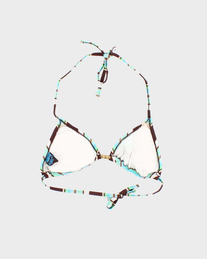 Vintage Y2k 00s Agua Funky Bikini Top - S