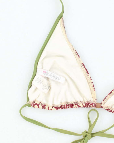 Vintage Y2k 00s Local Motion Bikini Top - L
