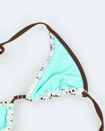 Vintage Y2k 00s O'Neill Spotty Bikini Top - M