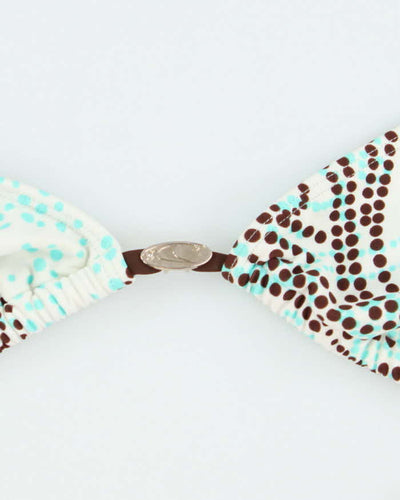 Vintage Y2k 00s O'Neill Spotty Bikini Top - M