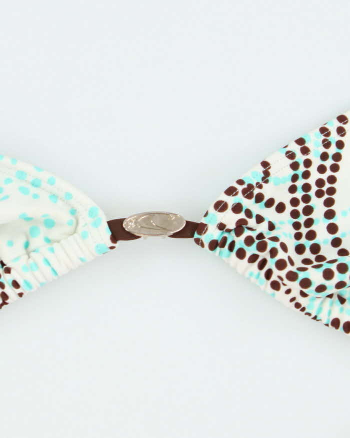 Vintage Y2k 00s O'Neill Spotty Bikini Top - M