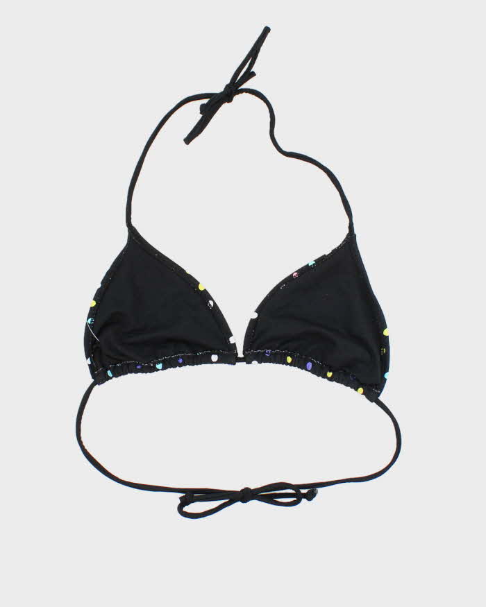 Vintage Y2k 00s Polka Dot Bikini Top - M