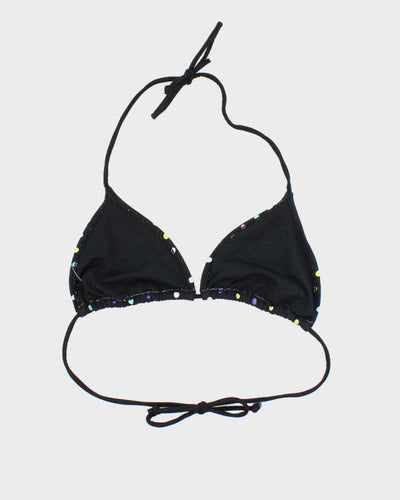 Vintage Y2k 00s Polka Dot Bikini Top - M