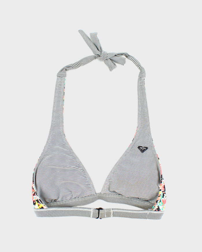 Vintage Y2k 00s Roxy Reversible Bikini Top - S