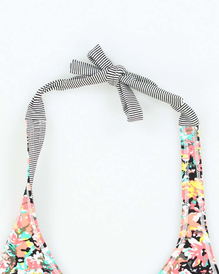 Vintage Y2k 00s Roxy Reversible Bikini Top - S