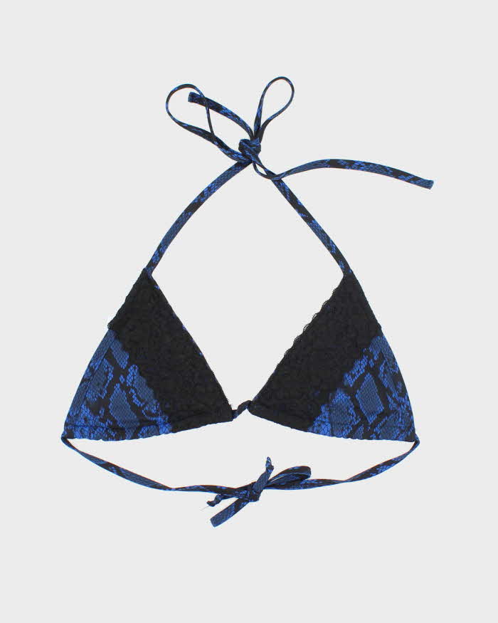 Vintage Y2k 00s Heiress Lace Bikini Top - L