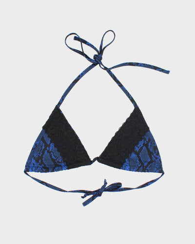 Vintage Y2k 00s Heiress Lace Bikini Top - L