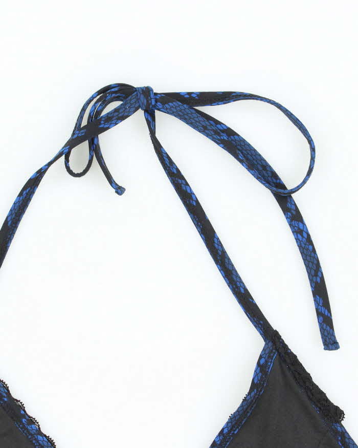 Vintage Y2k 00s Heiress Lace Bikini Top - L