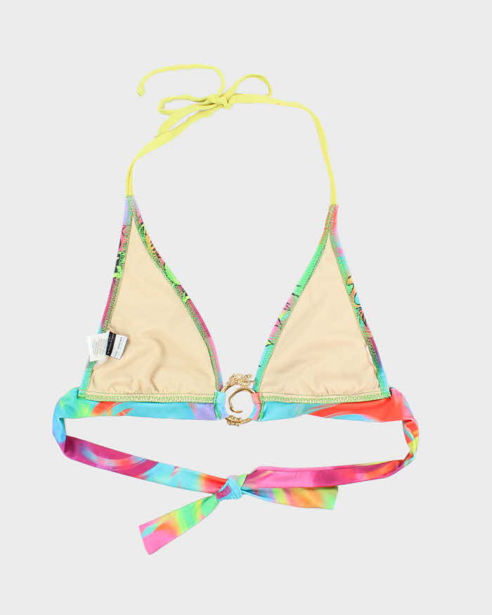 Vintage Y2k 00s Ed Hardy Rhinestone Bikini Top - S