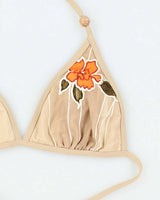Vintage Y2k 00s Kulu Beaded Bikini Top - XS