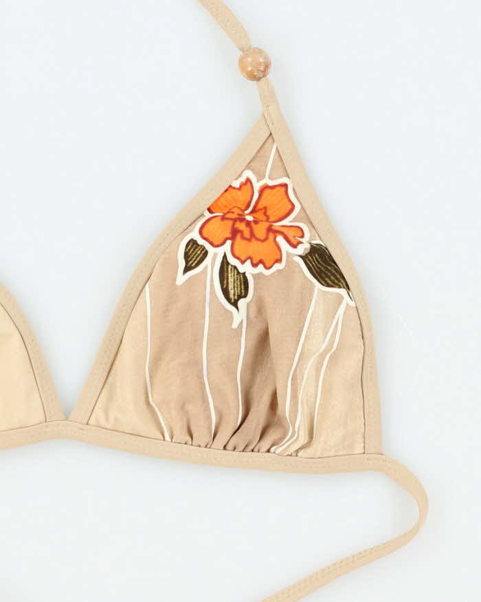 Vintage Y2k 00s Kulu Beaded Bikini Top - XS