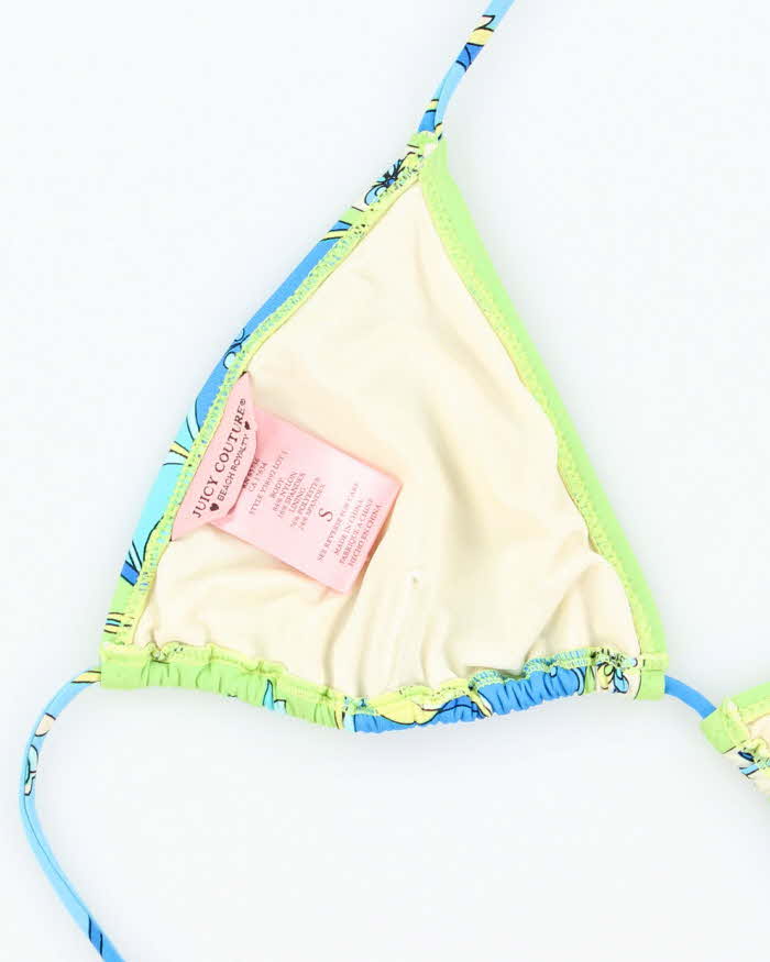 Vintage Y2k 00s Juicy Couture Bikini Top - S