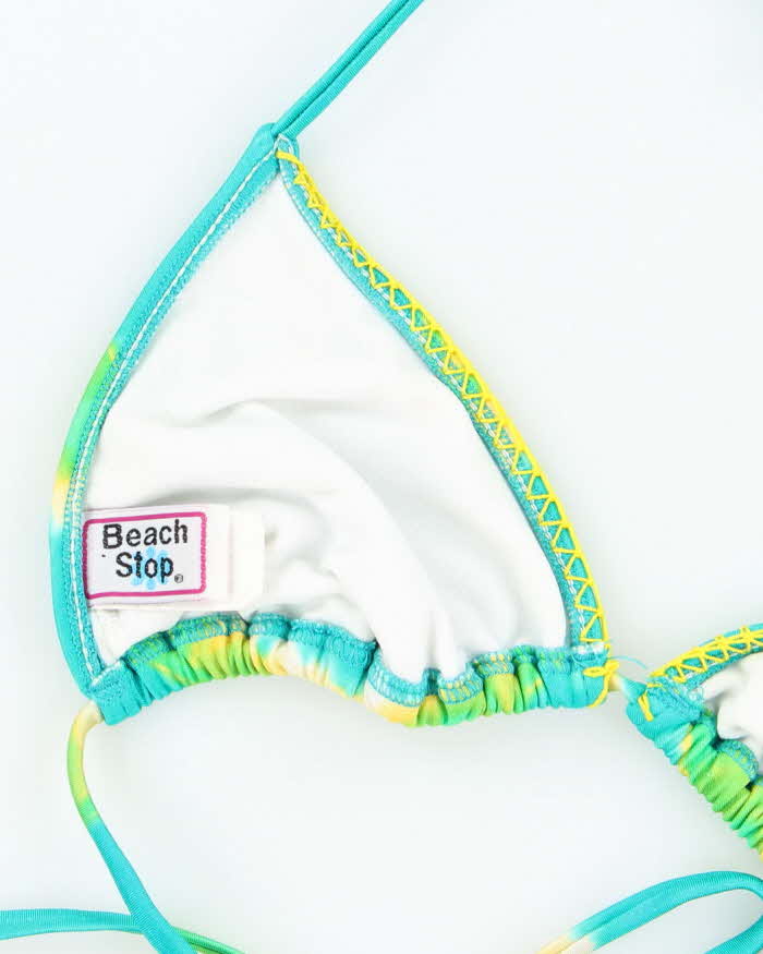 Vintage Y2k 00s Beach Stop Bikini Top - M