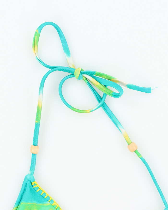 Vintage Y2k 00s Beach Stop Bikini Top - M
