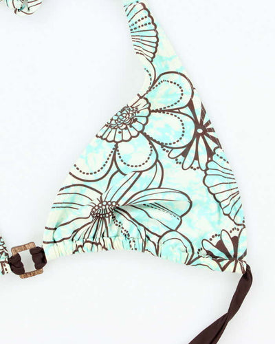 Vintage Y2k 00s La Vie En Rose Bikini Top - L