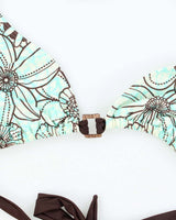 Vintage Y2k 00s La Vie En Rose Bikini Top - L