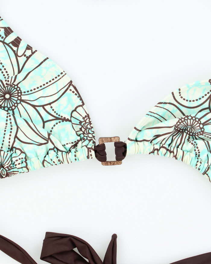 Vintage Y2k 00s La Vie En Rose Bikini Top - L