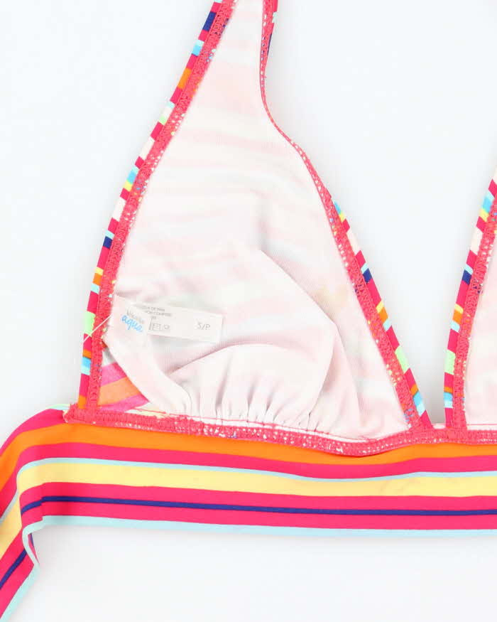 Vintage Y2k 00s La Vie En Rose Bikini Top - S