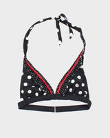 Vintage Y2k 00s La Vie En Rose Polka Dot Bikini Top - M