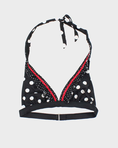 Vintage Y2k 00s La Vie En Rose Polka Dot Bikini Top - M