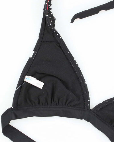Vintage Y2k 00s La Vie En Rose Polka Dot Bikini Top - M