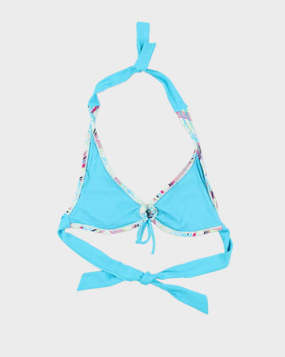 Vintage Y2k 00s Op Check Bikini Top - S