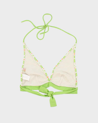 Vintage Y2k 00s Too Hot Brazil Beaded Sequin Bikini Top - S