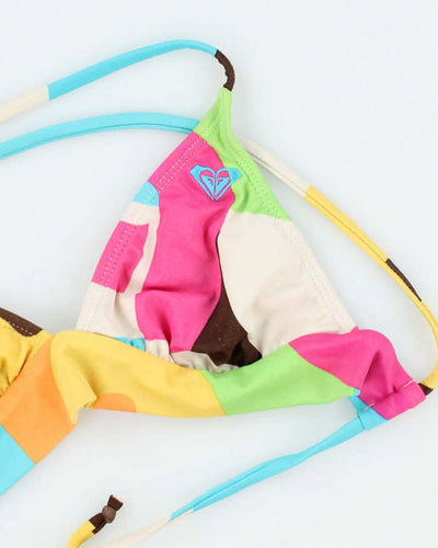 Vintage Y2k 00s Roxy Bikini Top - S