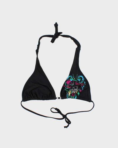 Vintage Y2k 00s Tattoo Skull Bikini Top - M