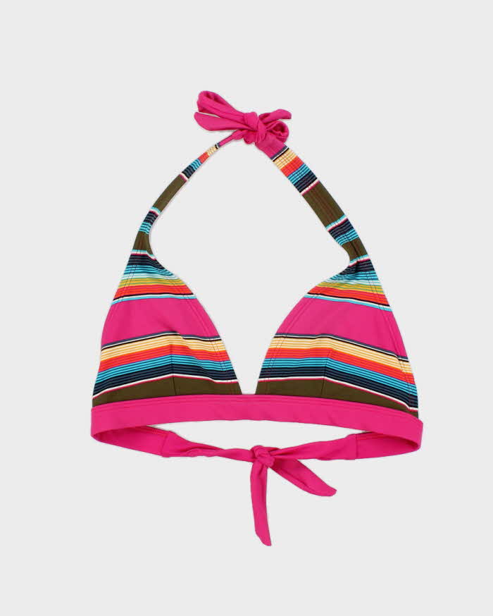 Vintage Y2k 00s Patagonia Stripe Bikini Top - S