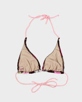 Vintage Y2k 00s Hot Beach USA Bikini Top - S