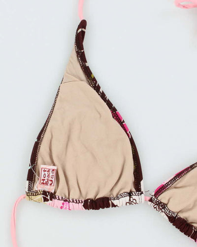 Vintage Y2k 00s Hot Beach USA Bikini Top - S