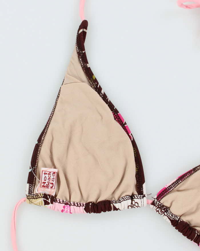 Vintage Y2k 00s Hot Beach USA Bikini Top - S
