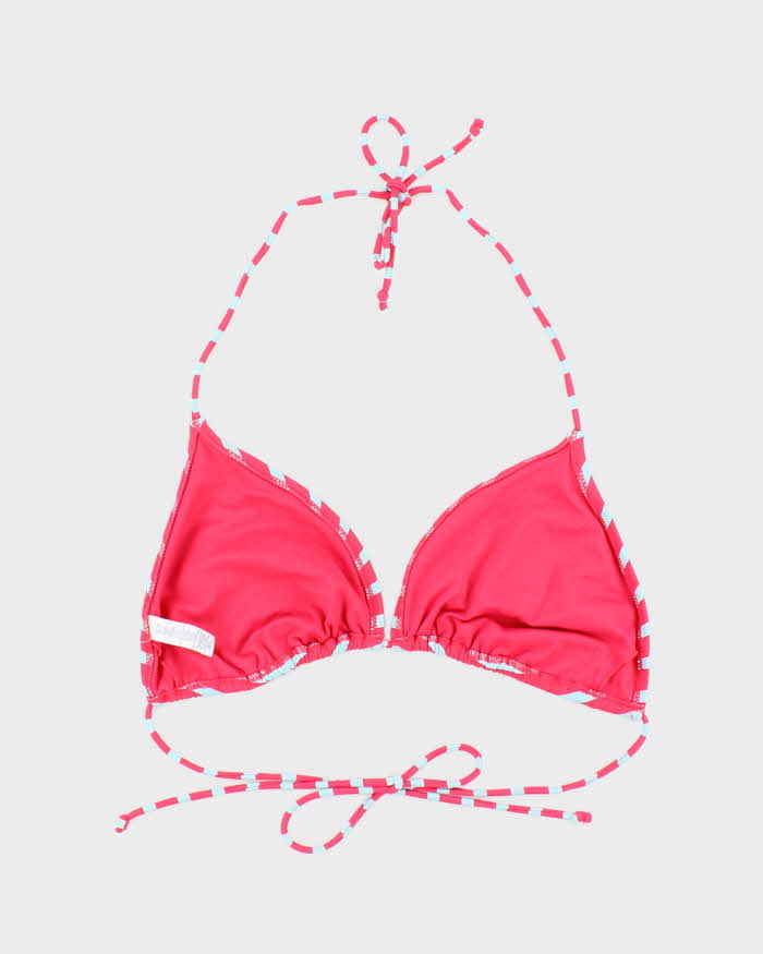 Vintage Y2k 00s Stripe Bikini Top - XL