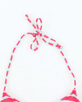 Vintage Y2k 00s Stripe Bikini Top - XL
