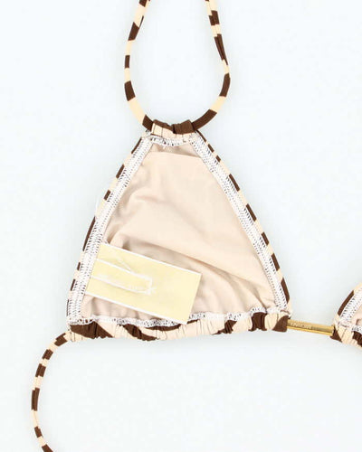 Vintage Y2k 00s Michael Kors Bikini Top - S